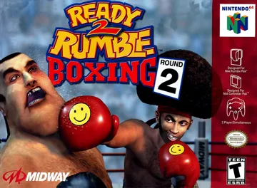 Ready 2 Rumble Boxing - Round 2 (USA) box cover front